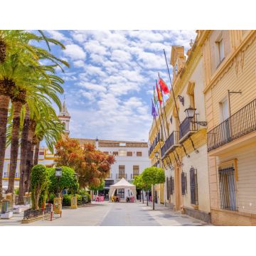 Lais Puzzle - Plaza de la Laguna, in Ayamonte, Andalusien, Spanien - 1.000 Teile