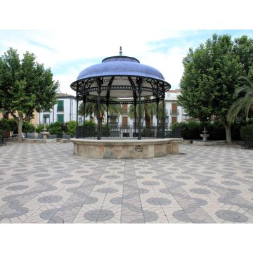 Lais Puzzle - Bandstand Mancha Real Dorf, Sierra de Magina, Andalusien, Provinz Jaen, Spanien - 1.000 Teile