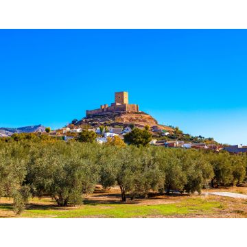 Lais Puzzle - Blick auf die Burg von Alcaudete, Provinz Jaen, Andalusien, Spanien - 1.000 Teile