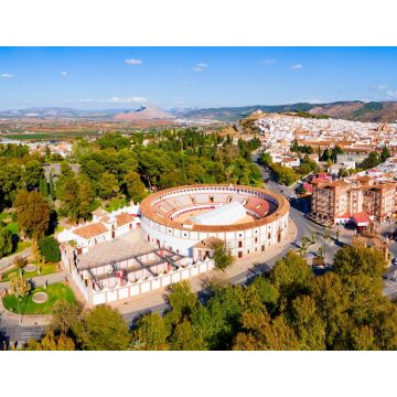 Lais Puzzle - Panoramaaussicht auf Antequera von Stierring oder Plaza de Toros - 1.000 Teile