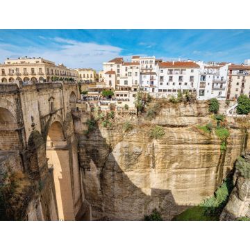 Lais Puzzle - Blick auf die Altstadt an der Tajo-Schlucht in Ronda. Andalusien, Spanien - 1.000 Teile