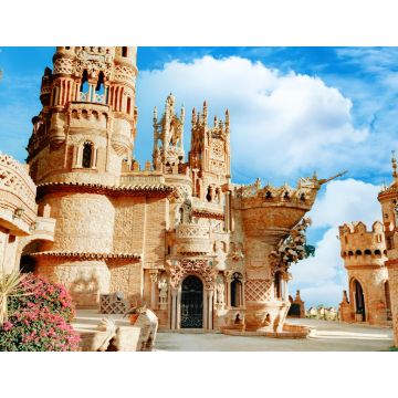 Lais Puzzle - Schloss Colomares, das Christoph Kolumbus gewidmet ist. Benalmadena Malaga Spanien - 1.000 Teile
