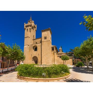 Lais Puzzle - Aussicht auf die Festung San Salvador in Ejea de los Caballeros, Saragossa, Spanien - 1.000 Teile