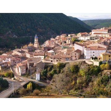 Lais Puzzle - Aussicht auf Cabra de Mora, Dorf in Teruel, Aragon, Spanien - 1.000 Teile