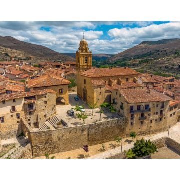 Lais Puzzle - Mirambel in Teruel, Pfarrkirche Santa Margarita, Spanien - 1.000 Teile