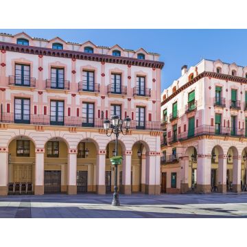 Lais Puzzle - Luis Lopez Allue Square im Stadtzentrum von Huesca, Aragon, Spanien - 1.000 Teile