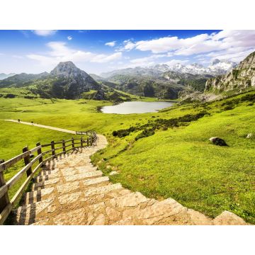 Lais Puzzle - Ercina-See, einer der berühmten Seen von Covadonga, Asturien, Spanien - 1.000 Teile