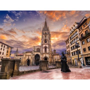 Lais Puzzle - Oviedo, Asturien, antike gotische Kathedrale - 1.000 Teile