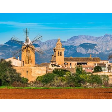 Lais Puzzle - Mallorca, Blick auf das Dorf Algaida - 1.000 Teile