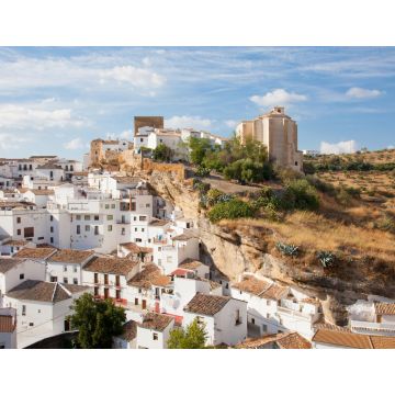Lais Puzzle - Weiße Häuser in der Kleinstadt Setenil de las Bodegas, Spanien - 1.000 Teile