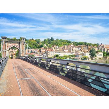 Lais Puzzle - Fußgängerbrücke nach Trevoux, Frankreich - 1.000 Teile