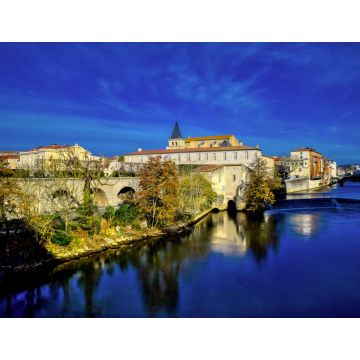 Lais Puzzle - Bischofsgarten und Fluss Agout Castres-Tarn-Frankreich - 1.000 Teile