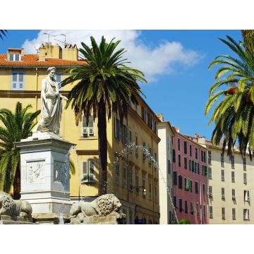 Lais Puzzle - Foch-Platz und Bonaparte-Statue in Ajaccio - 1.000 Teile