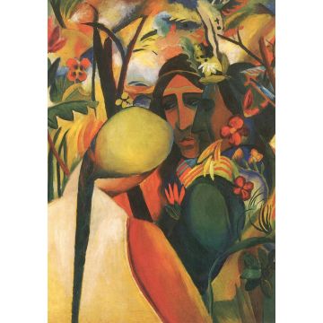 Lais Puzzle - August Macke - Indianer - 1.000 Teile