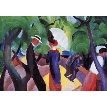 Lais Puzzle - August Macke - Promenade - 1.000 Teile