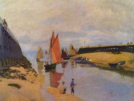 Lais Puzzle - Claude Monet - Hafen von Trouville - 1.000 Teile