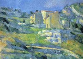 Lais Puzzle - Paul Cézanne - Häuser in der Provence (Häuser bei L'Estaque) - 500 Teile