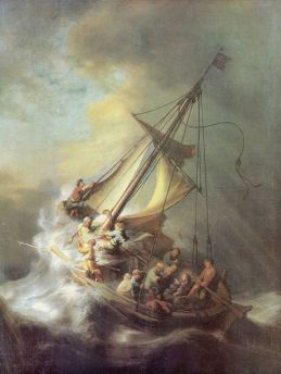 Lais Puzzle - Rembrandt Harmensz. van Rijn - Christus im Sturm auf dem See von Galilea - 200 & 1.000 Teile