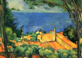 Lais Puzzle - Paul Cézanne - L'Estaque mit roten Dächern - 500 & 1.000 Teile