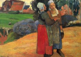 Lais Puzzle - Paul Gauguin - Bretonische Bäuerinnen - 500 Teile