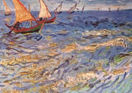 Lais Puzzle - Vincent Willem van Gogh - Das Meer bei Saintes-Maries - 1.000 Teile