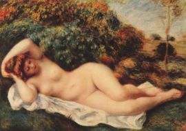 Lais Puzzle - Pierre-Auguste Renoir - Badende, schlafend (Die Bäckerin) - 1.000 Teile