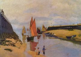 Lais Puzzle - Claude Monet - Hafen von Trouville - 1.000 Teile