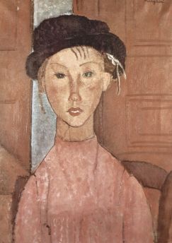Lais Puzzle - Amadeo Modigliani - Mädchen mit Hut - 1.000 Teile