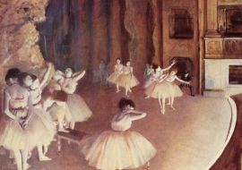 Lais Puzzle - Edgar Germain Hilaire Degas - Generalprobe des Balletts auf der Bühne - 1.000 Teile