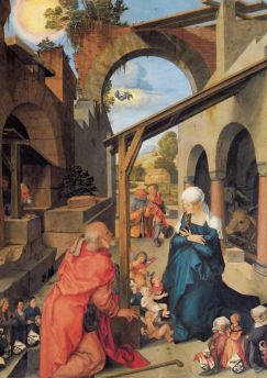 Lais Puzzle - Albrecht Dürer - Paumgartner-Altar: Mittelbild: Geburt Christi - 1.000 Teile