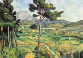Lais Puzzle - Paul Cézanne - Montaigne Sainte-Victoire, von Bellevue aus gesehen - 1.000 Teile