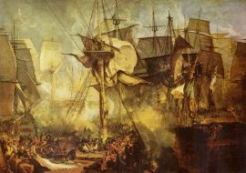 Lais Puzzle - Joseph Mallord William Turner - Die Schlacht bei Trafalgar - 1.000 Teile