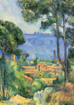Lais Puzzle - Paul Cézanne - Blick auf L'Estaque und das Chateaux d'If (Das Meer bei L'Estaque) - 1.000 Teile