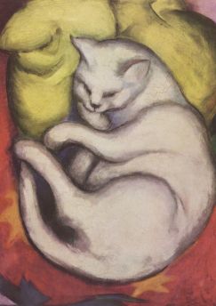 Lais Puzzle - Franz Marc - Kater auf gelbem Kissen - 1.000 Teile