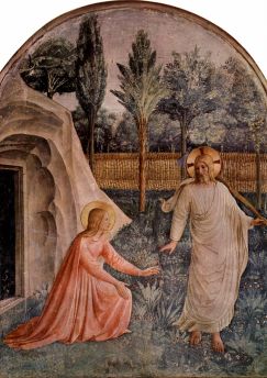Lais Puzzle - Fra Angelico - Freskenzyklus im Dominikanerkloster San Marco in Florenz, Szene: Noli me tangere - 1.000 Teile