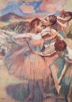 Lais Puzzle - Edgar Germain Hilaire Degas - Tänzerinnen in einer Landschaft - 1.000 Teile