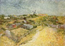 Lais Puzzle - Vincent Willem van Gogh - Gemüsegärten am Montmartre (La Butte Montmartre) - 1.000 Teile