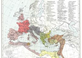 Lais Puzzle - Landkarte Historical Atlas - William R. Shepherd Römisches Reich um 395 - 1.000 Teile