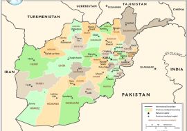 Lais Puzzle - Landkarte Afghanistan Verwaltung - 1.000 Teile