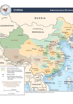 Lais Puzzle - Landkarte China Verwaltung - 1.000 Teile