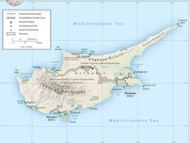 Lais Puzzle - Physische Landkarte Zypern - 500 & 1.000 Teile