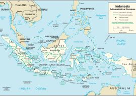 Lais Puzzle - Landkarte Indonesien Verwaltung - 100 Teile