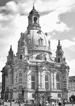 Lais Puzzle - Frauenkirche Dresden schwarz weiß - 1.000 Teile