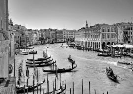 Lais Puzzle - Venedig schwarz weiß - 1.000 Teile