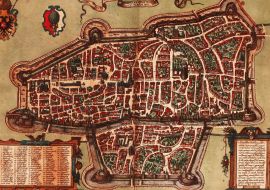 Lais Puzzle - Historische Stadtkarte Augsburg 1572 - 1.000 Teile