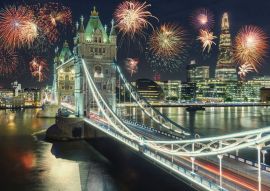 Lais Puzzle - Feuerwerk an der Tower Bridge in London - 500 & 1.000 Teile