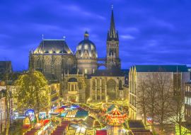 Lais Puzzle - Aachen Dom mit Weihnachtsmarkt - 100, 200, 500 & 1.000 Teile
