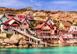 Lais Puzzle - Malta, Il-Mellieha - Popeye Dorf - 1.000 Teile