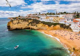 Lais Puzzle - Fischerdorf Carvoeiro mit schönem Strand, Algarve, Portugal - 100, 200, 500 & 1.000 Teile