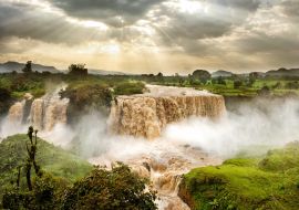 Lais Puzzle - Blauer Nil, Wasserfälle, Tis Issat, Äthiopien, Afrika - 1.000 Teile